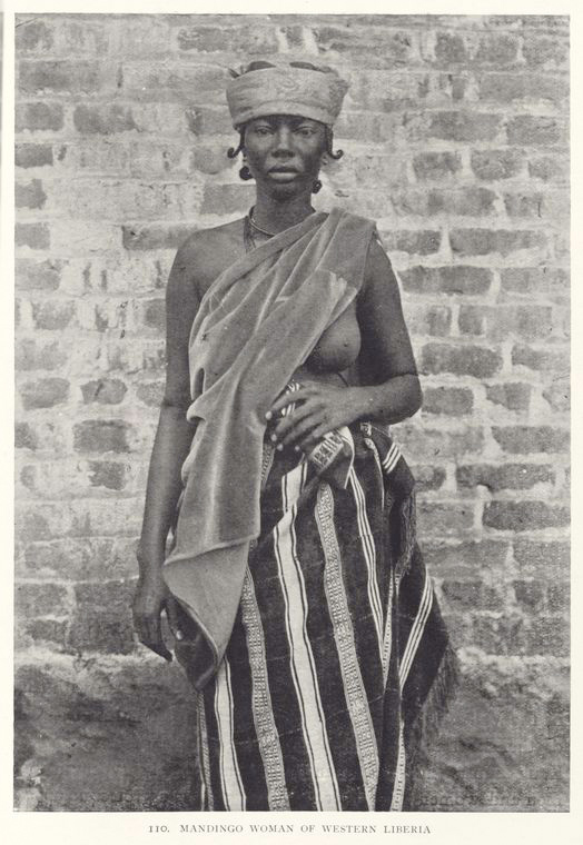 Mandingo woman of Western Liberia.